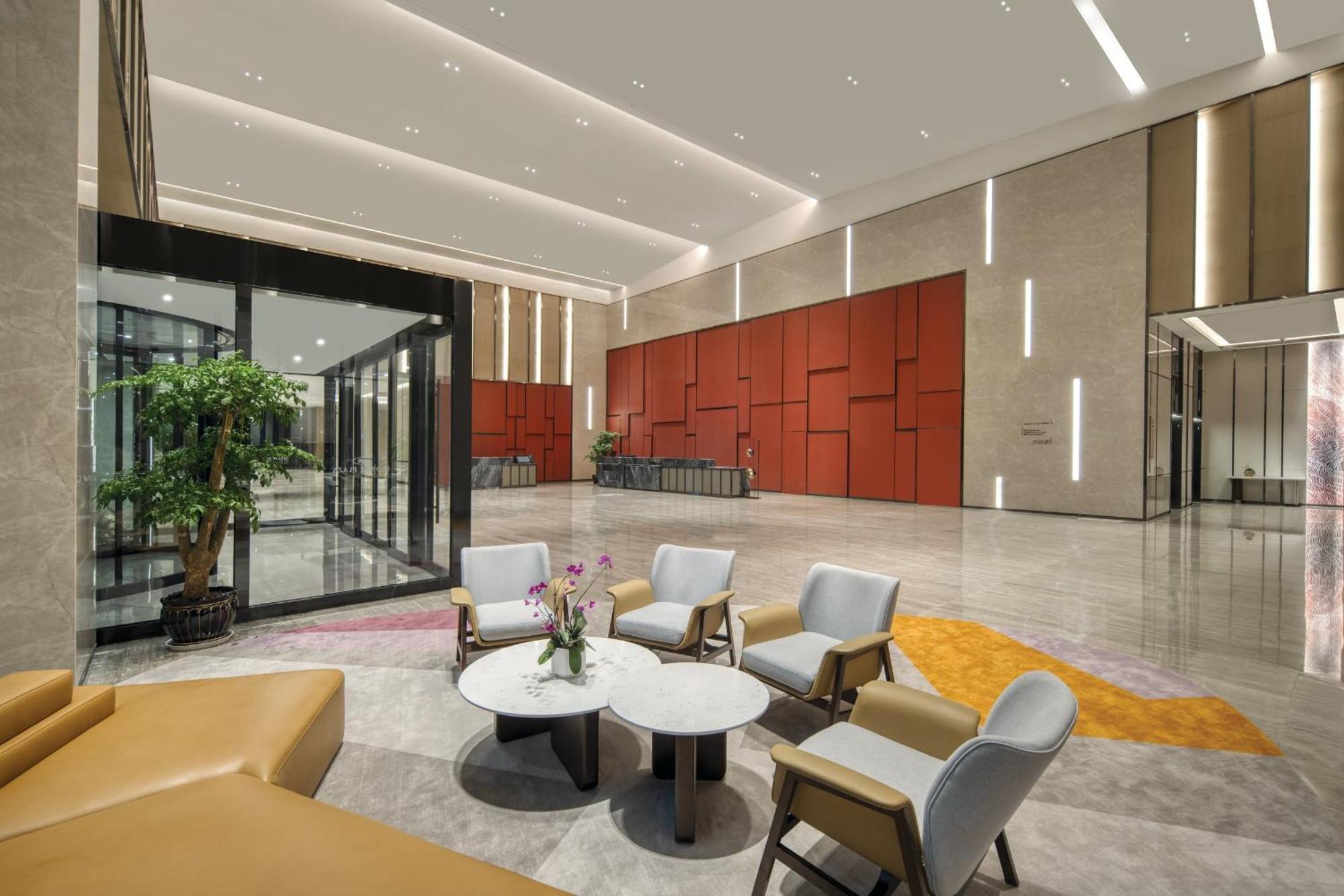 Отель Crowne Plaza Lanzhou New Area By Ihg Экстерьер фото